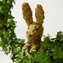 Easter Bunny in Circular Topiary