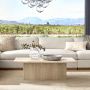 Ortega Travertine Rectangular Coffee Table (48&quot; )