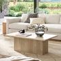 Ortega Travertine Rectangular Coffee Table (48&quot; )