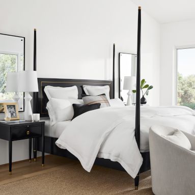 How to Style Timeless White Bedding