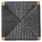 Teak, All Weather Weave, Black