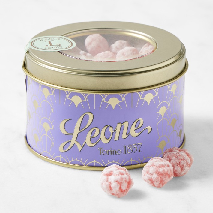 Italian Raspberry Hard Candy in Tin