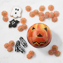 Williams Sonoma Pumpkin Mache Ball