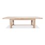 Bauhaus Extendable Rectangular Dining Table (78&quot;-110&quot;)