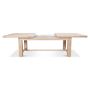 Bauhaus Extendable Rectangular Dining Table (78&quot;-110&quot;)