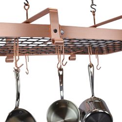 Enclume Low-Ceiling Rectangular Pot Rack