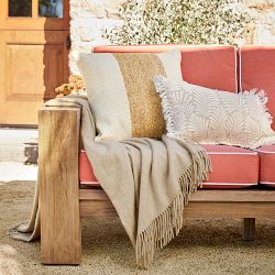 Larnaca Outdoor Teak Sofa (96&quot;-107&quot;)
