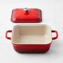 Le Creuset San Francisco Stoneware Square Covered Baker, 3-Qt.