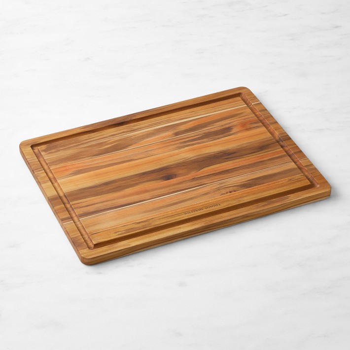 Williams Sonoma Cutting &amp; Carving Board, Teak