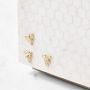 Williams Sonoma Honeycomb Marble Bread Box