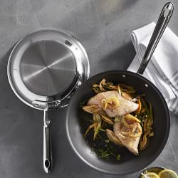 All-Clad D5&#174; Stainless-Steel Pro Nonstick Fry Pan Set