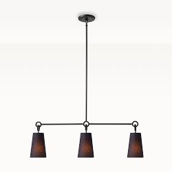 Chain Link Linear Pendant