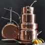 Mauviel Tri-Ply M'3S Copper 10-Piece Cookware Set