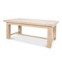 Bauhaus Extendable Rectangular Dining Table (78&quot;-110&quot;)