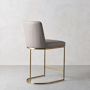 Bradley Upholstered Curved Counter &amp; Bar Stool