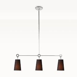 Chain Link Linear Pendant