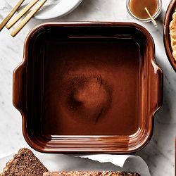 Emile Henry French Ceramic Potter Square Baker, 2.5 Qt.
