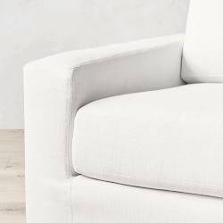 Ghent Square Arm Slipcovered 5-Piece U-Shape Sofa (165&quot;)