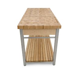 John Boos End-Grain Butcher Block Workbench (60&quot;)