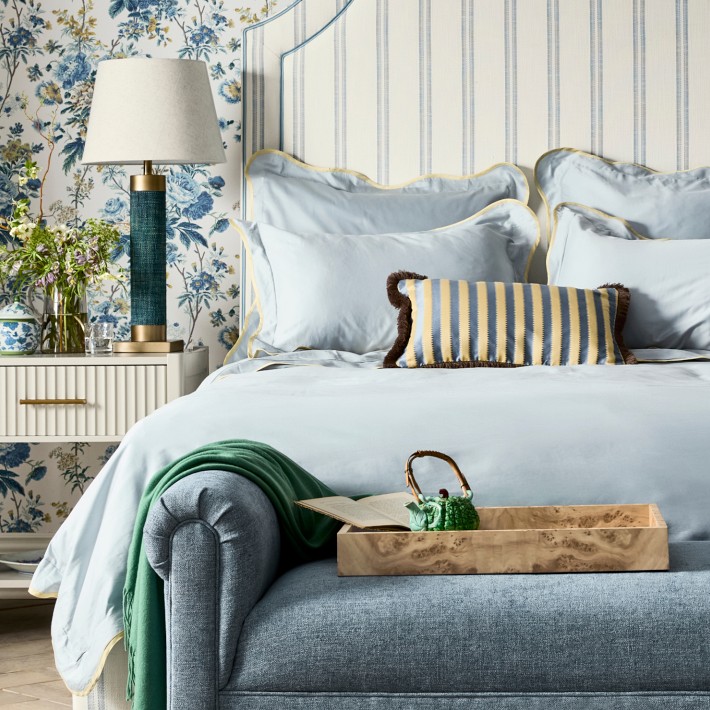 Scallop Duvet Cover &amp; Shams
