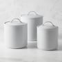 Williams Sonoma Pantry Porcelain Canisters