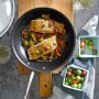 Williams Sonoma Signature Thermo-Clad&#8482; Stainless-Steel Nonstick Covered Fry Pan
