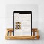 Williams Sonoma Olivewood Cookbook Holder
