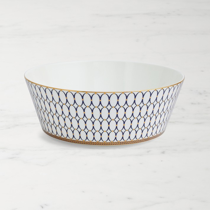 Wedgwood Renaissance Gold Serving Bowl- Williams Sonoma