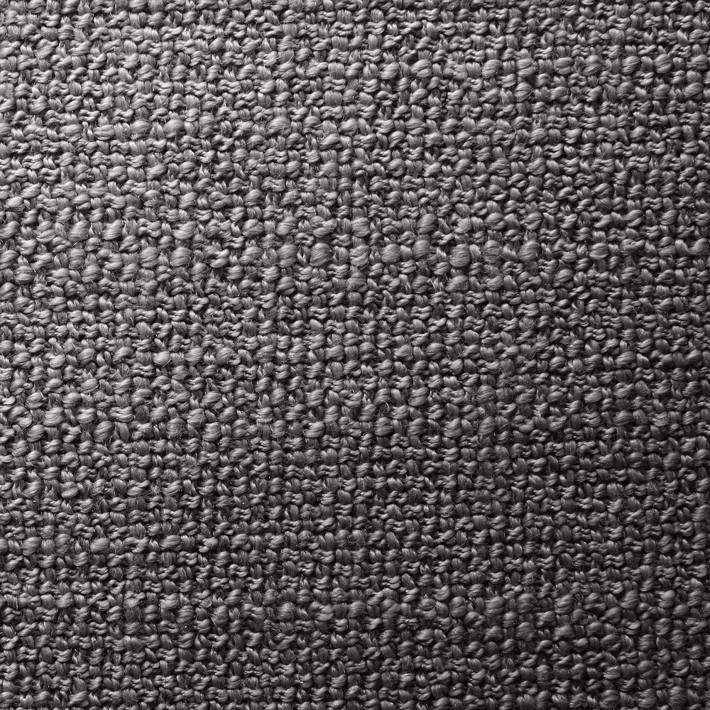 Fabric By The Yard, 1 Yard, Performance Slub Weave, Grey