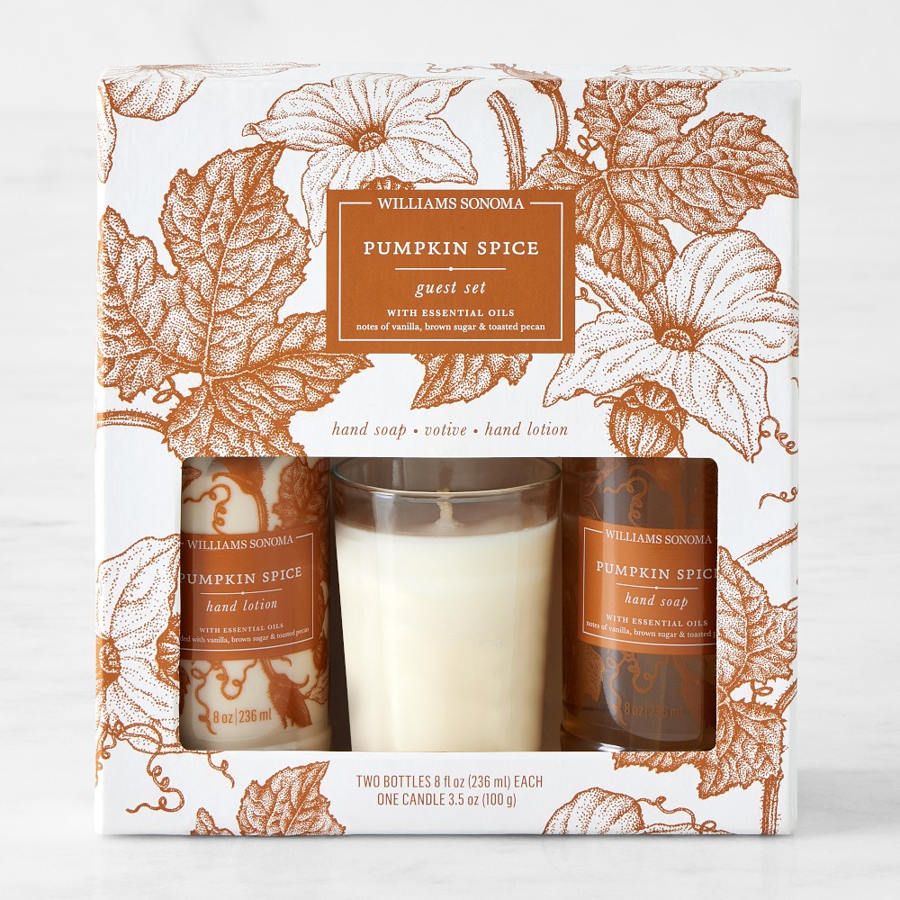 Williams Sonoma Pumpkin Spice PCR Guest Set