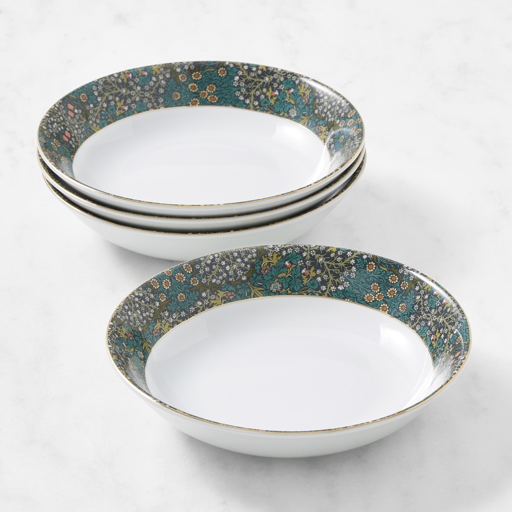 Morris & Co. x Williams Sonoma Cotswold Pasta Bowls, Set of 4