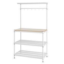MeshWorks Utility Wood Top, White