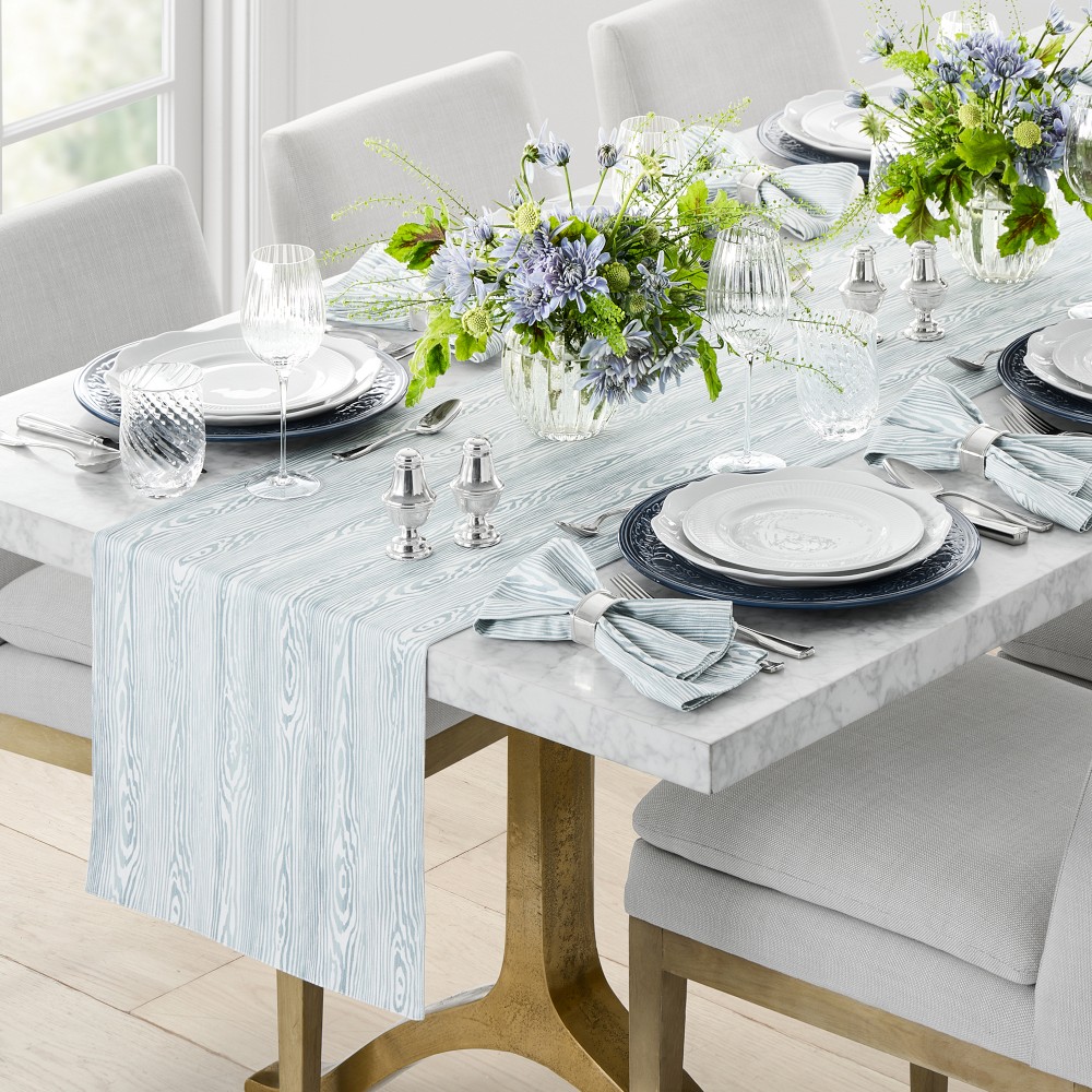 Scalamandré x Williams Sonoma Sea of Trees Runner