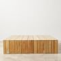 Larnaca Outdoor Teak Square Coffee Table