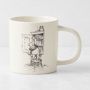 Rory Dobner x Williams Sonoma Winnie the Pooh Mugs, Set of 4