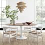 Tulip Dining Table &amp; Baldwin Dining Chairs