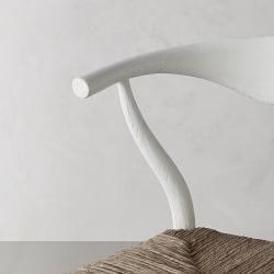 Baldwin Counter Stool, White