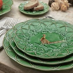 Bordallo Pinheiro Woods Salad Plates, Set of 4
