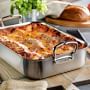 Hestan Provisions Stainless-Steel Classic Roaster with Rack