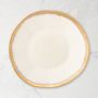 Brushed Gold Dinner Plates, Set of 4