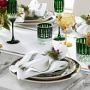 Leaf Garland Embroidered Table Runner