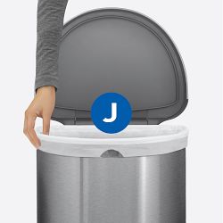 simplehuman&#8482; (J) Custom Fit Liners