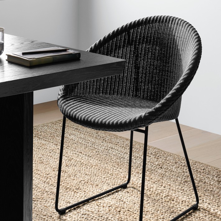 Tamara Dining Armchair, Black