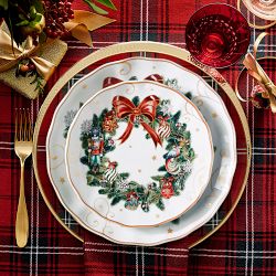 'Twas the Night Before Christmas Salad Plates