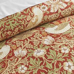 Morris &amp; Co. x Williams Sonoma Home Strawberry Thief Duvet &amp; Shams