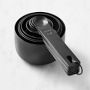 Williams Sonoma Matte Black Measuring Cups and Spoons Set