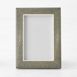 Faux Shagreen Picture Frames