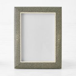 Faux Shagreen Picture Frames