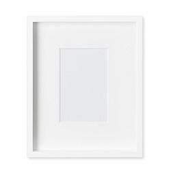 White Lacquer Gallery Frame