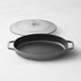 Staub Enameled Cast Iron Oval Gratin with Lid, 2 1/4 Qt.
